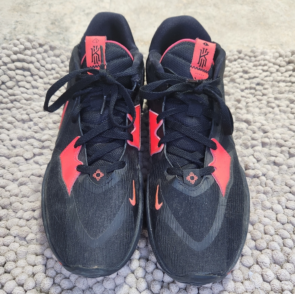 Nike Kyrie Low 5 'Bred' Black/Red Basketball Shoes Mens Size US 11